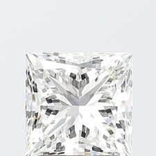 Lab Grown 2.00 Ct PRINCESS Cut IGI Certified CVD Diamond D Color VVS2 Clarity