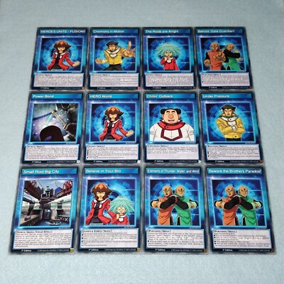 Yugioh Speed Duel GX Midterm Paradox 12 Card 1st Edition