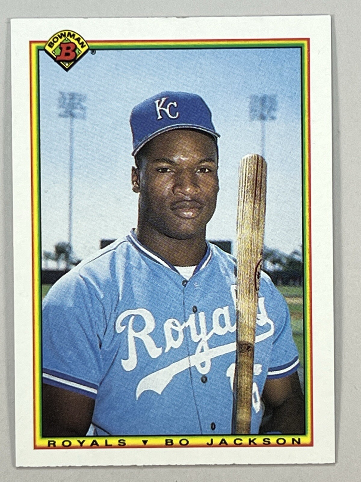 Bo Jackson #378 1990 Bowman Kansas City Royals