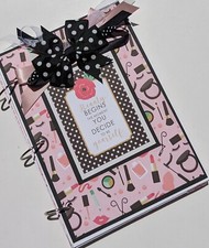 Fashion Beauty Premade junk journal, bridesmaid, bride, teen girl