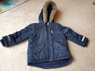Matalan Blue Coloured Boys Raincoat (12-18 months)
