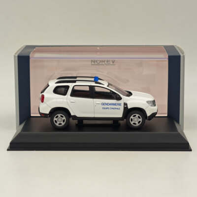 1/43 Norev Dacia Duster 2020 Gendarmerie-Equipe Cynophile White Diecast Model