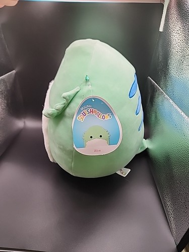 Squishmallow Abe DRAGON barbuto 11 pollici nuovo con etichetta - Foto 2 di 4