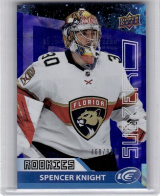 2021-22 Upper Deck Ice Sub Zero Rookies Spencer Knight RC 468/999 Florida