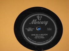The Platters One in A Million Collectible 78 RPM Vintage Record Mercury Label