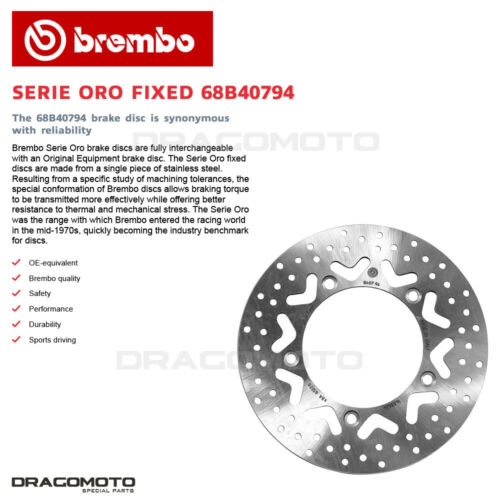 KYMCO AK 550 2017-2020 Disco Freno Posteriore BREMBO - Picture 2 of 5