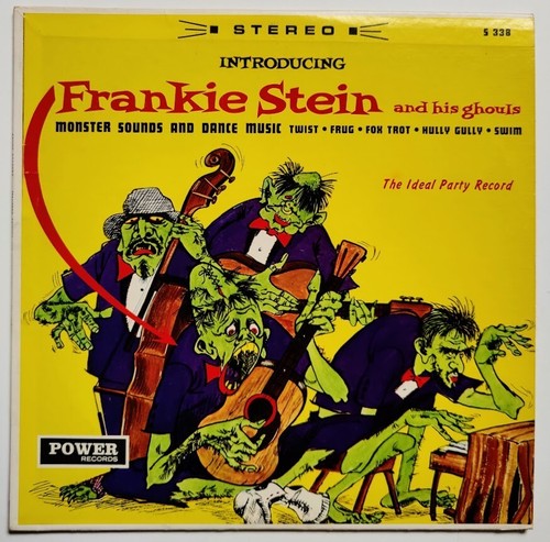 Présentation de Frankie Stein et ses goules - Monster Sounds & Music Vinyl LP S 338
