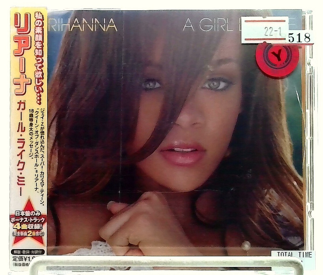 A Girl Like Me [CD with OBI] Rihanna/JAPAN | eBay