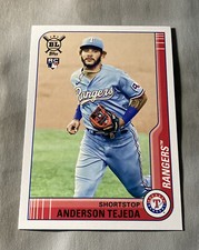 2021 Topps Big League #76 Anderson Tejeda RC - Texas Rangers