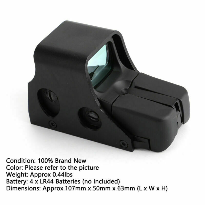 Red Green Dot Holographic Sight 551/552/553/558 Tactical Airsoft Scope