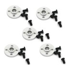 5pcs Metal Servo Arm 25T Round Type Disc Matal Horns for MG995 MG996R Servo