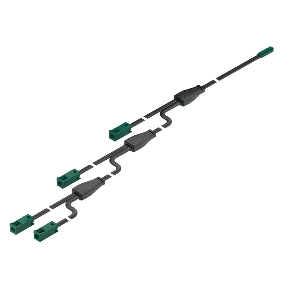 LED Extension Lead 4-Way for Loox5 Monochromatic 24V Lights 833.95.743 of Hafele