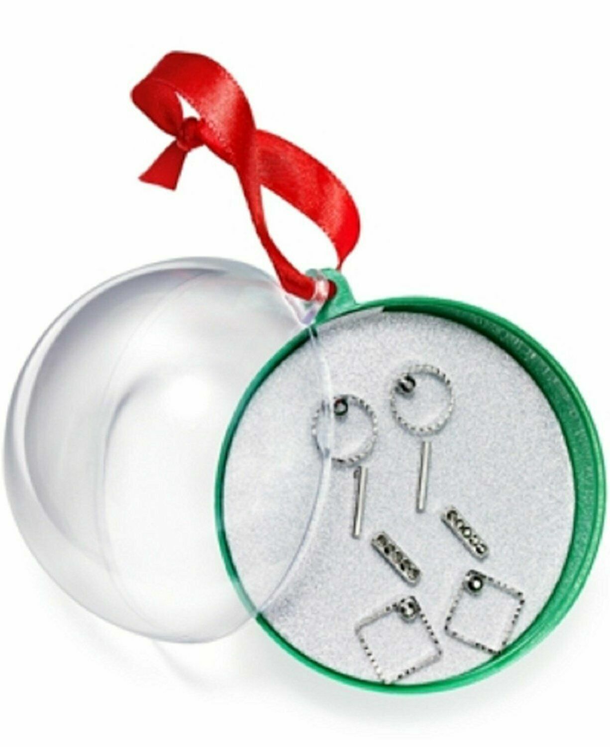 Серебряные серьги-гвоздики с гематитом 4 шт Подарочный набор 3490₽