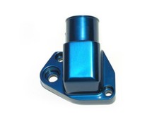 Meziere WN0023B Water Neck, 75 Degree, 1-1/2 in Hose ID, O-Ring Seal, Aluminum,