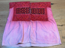 Vintage handwoven huipil from Nahual  in Guatemala Mayan