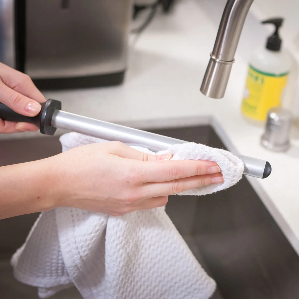 Ergo Chef Professional 600# Grit Diamond 12" KNIFE SHARPENER Rod Sharpening Tool - Image 4 of 4