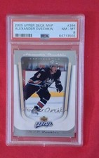 PSA8 NrMt-MINT 2005 Alexander "The Great 8" Ovechkin Upper Deck MVP ROOKIE