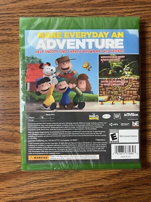 Peanuts Movie: Snoopy's Grand Adventure Microsoft Xbox One 2015