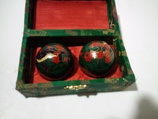Chinese Health stress relief hand exercise Baoding Balls.