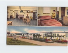 Postcard Crawford's Holiday Court St. Augustine Beach Florida USA