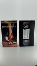 Blood Simple 1995 VHS Starring John Getz Frances McDormand Cult Classic
