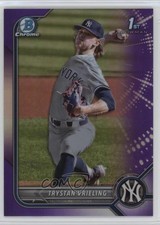 2022 Bowman Draft Chrome Purple Refractor 66/250 Trystan Vrieling #BDC-43 11eh