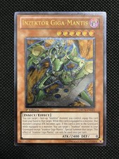 Inzektor Giga-mantis Orcs-en021 Ultimate Rare 1st Edition Lightly Played Yugioh