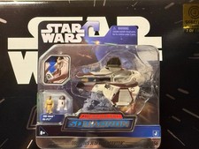 Star Wars Micro Galaxy Squadron Obi-Wan s Jedi Interceptor R4-P17 Fast Shipping
