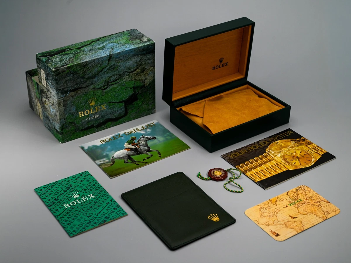 Rolex Watch Boxes & Wooden 1990-1999 Year Manufactured Cases for