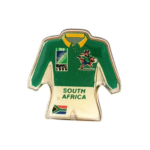 1999 Rugby World Cup South Africa Jersey Lapel Pin IRB Rugby Shirt Badge