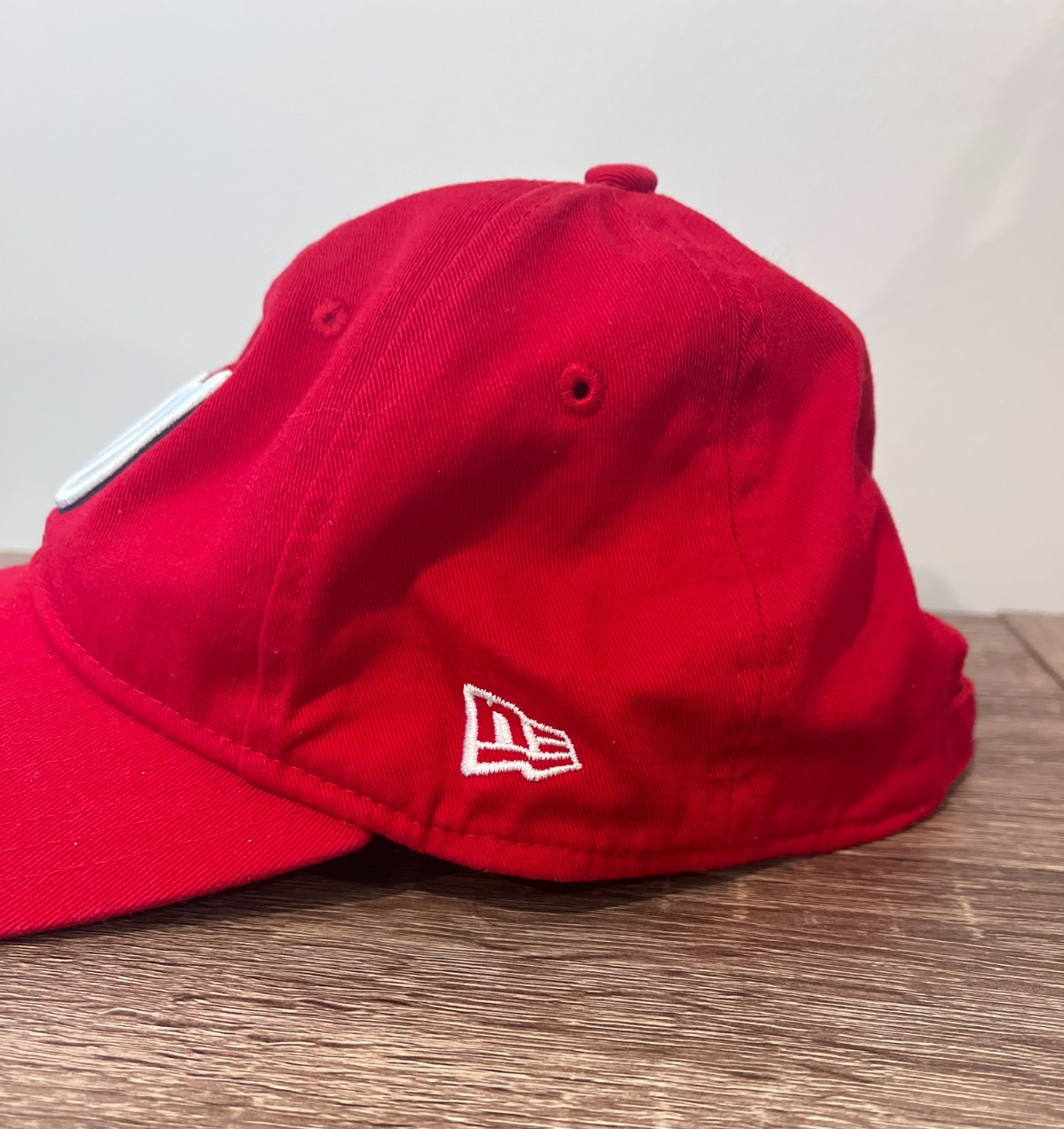 New Era 9Forty Washington Nationals Hat Womens Red MLB Baseball Adjustable Cap thumbnail 2