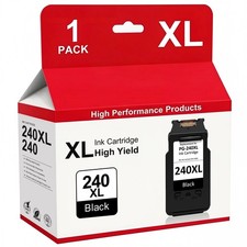 PG-240 XL Black Ink Cartridge for Canon 240XL Ink PIXMA Printer MG MG3620 MX532