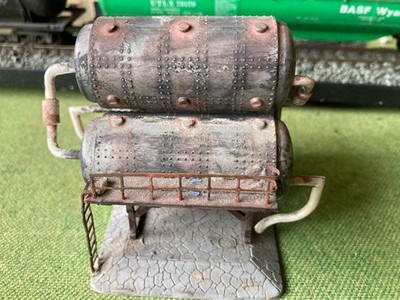 Vollmer 5520 Dreifach Benzin/Chemikalien Schüttgut-Flüssigkeitslagertank Spur HO