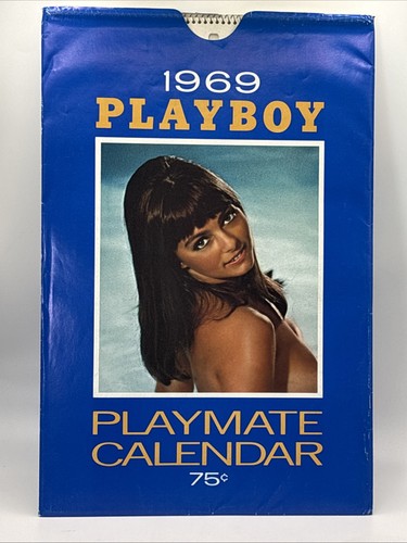 Playboy Calendar 1969 Complete with Dust Jacket 13"