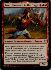 Anax, Hardened in the Forge U Theros Beyond Death Foil 125 NM