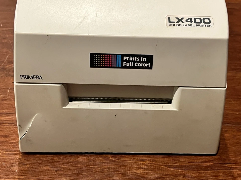 Primera LX400 Color Label Printer Untested For Parts Or Repair - Image 2 of 4
