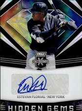 2020 Panini Elite Extra Edition #HG-EF Estevan Florial Hidden Gems Black