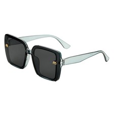 Sunglasses for Women Men, PC Fashion Sunglasses, Transparent Gray