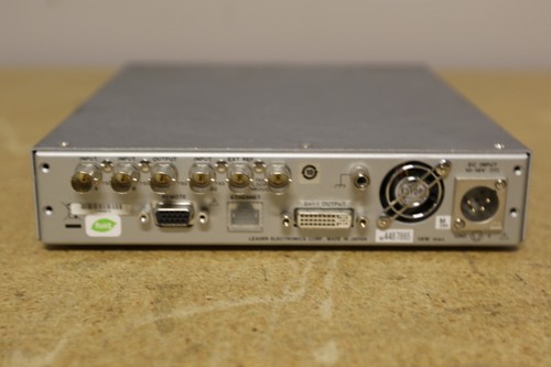Leader LV 7330 HD/SD-SDI Rasterizer - Picture 5 of 9