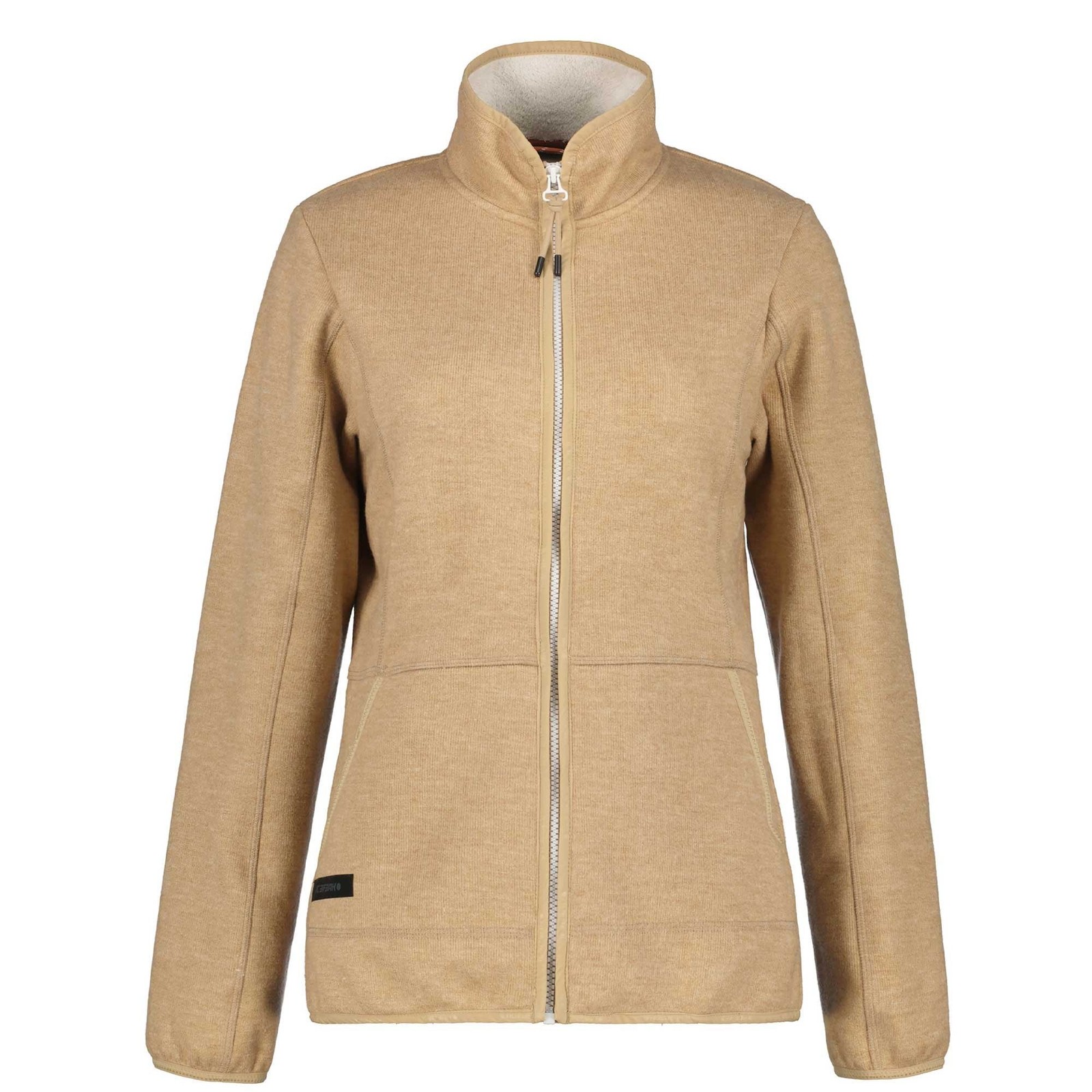 Icepeak Womens Amyry Fleece Jacket: Light Brown: M
