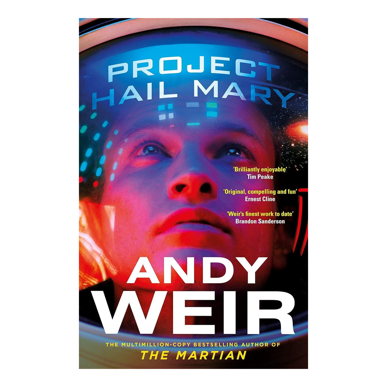 Project Hail Mary Book Paperback Andy Weir Softcover Novel
