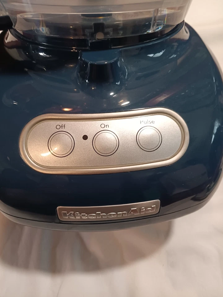 KitchenAid 12 Cup Food Processor Blue KFPW760QBW1 Tested w Accessory - Image 4 of 4