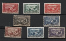 ANDORRE Français   Paysages timbres neufs  et trace année 1937/43
