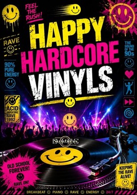 Happy Hardcore Vinyls 12'' - Classic Club Kracher - Top Rar !!!