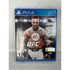 EA Sports UFC 3 Video Game PS4 Blue Excellent Conor McGregor Cover