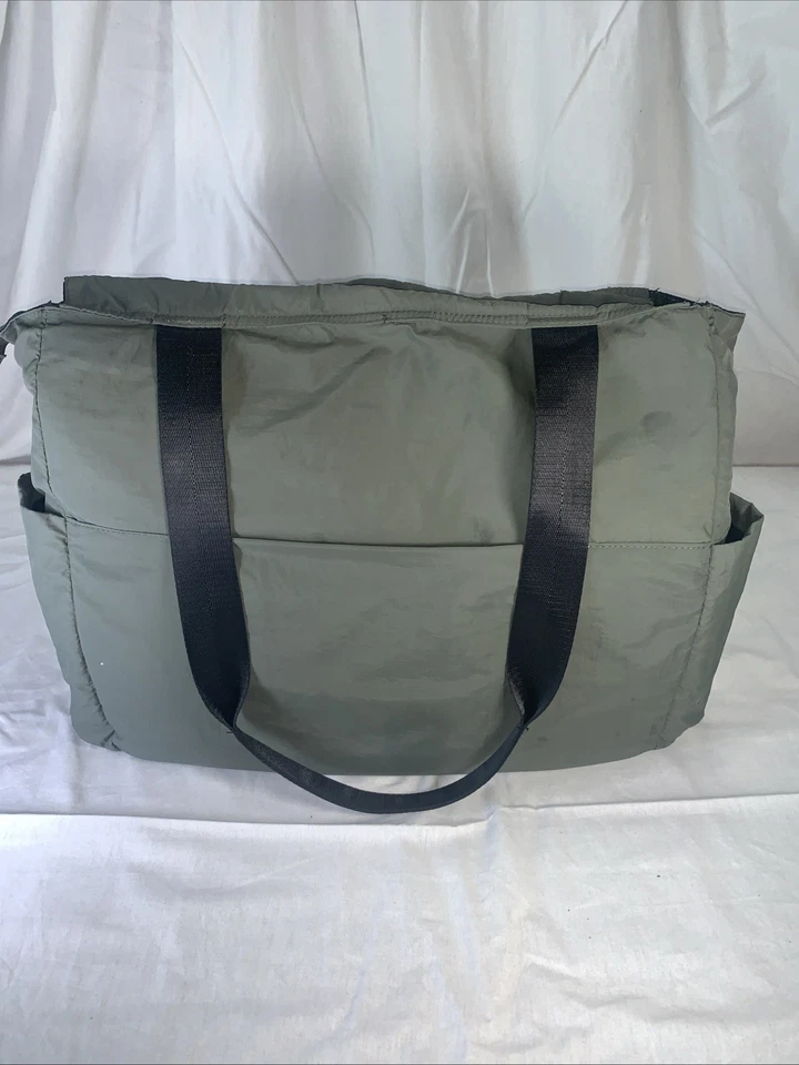 Bolso de Mano Estera de Yoga Verde Ejército con Dos Correas Bolso de Gimnasio para Mujeres Hombres Grande Foto 2 de 4