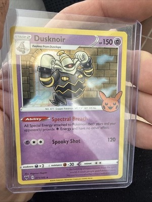 Pokemon TRICK or TRADE (TCG)/Englisch -Dusknoir * Holo  (Vivid Voltage 071)