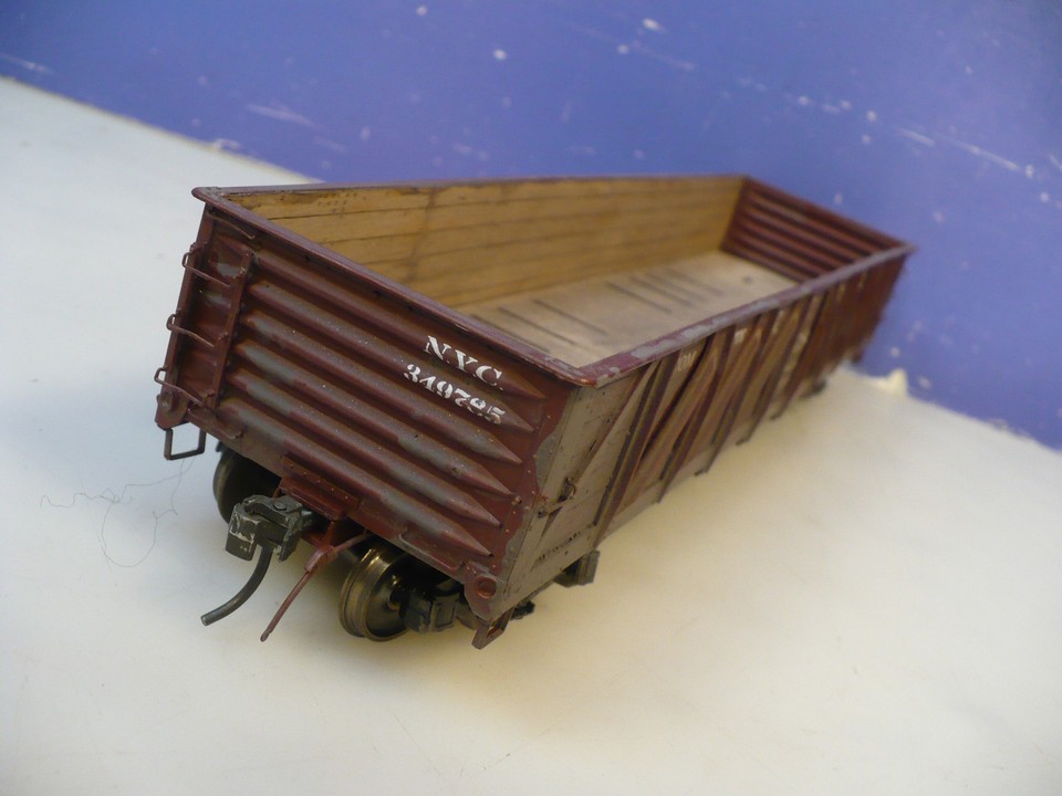 O SCALE Red Caboose New York Central Composite Gondola F/P NO RESERVE ...