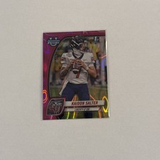 2024 Bowman Chrome University U Kaidon Salter 1st Bowman Pink Lava Colorado