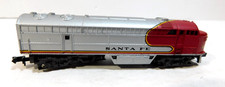 Atlas N Scale Santa Fe Silver Red Diesel Loco...